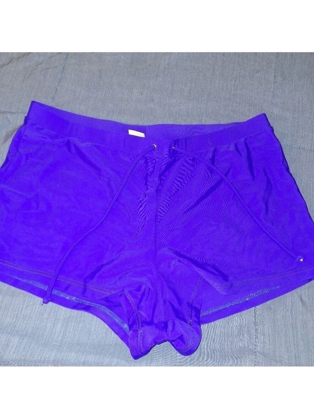 So Brand Blue Boy Short Swim Pants Women Large